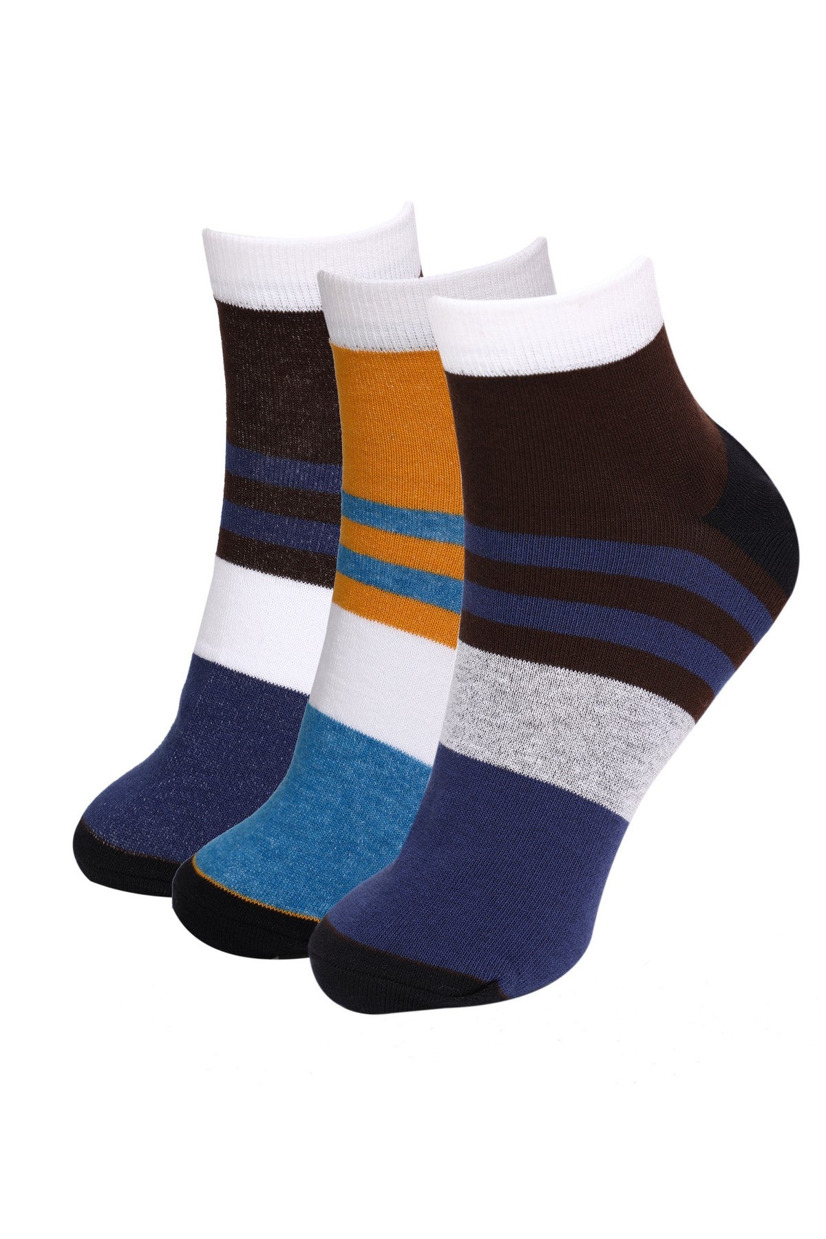 Men's and Women's Casual  Ankle Length Socks ( Pack of 3)Socktastic Artists Showcasing Sock Illustrators