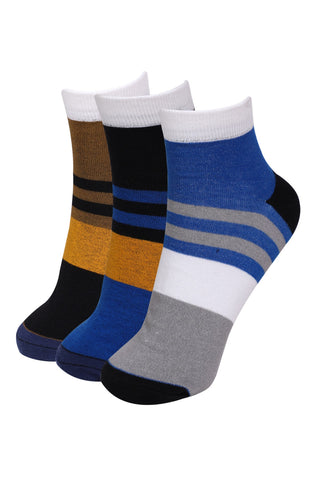 Men's and Women's Casual  Ankle Length Socks ( Pack of 3)Sock Magic Unraveling the Enchantment of Great Socks