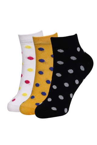 Men's and Women's Casual  Ankle Length Socks ( Pack of 3)Sock Treasures Rare Gems for Sock Collectors