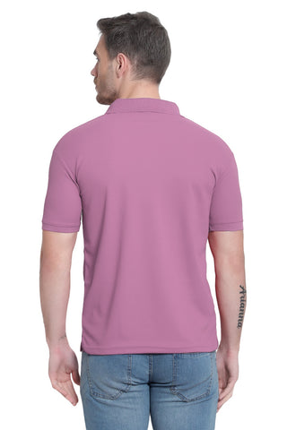 Gajari Solid Men Polo Neck T-Shirt for Office