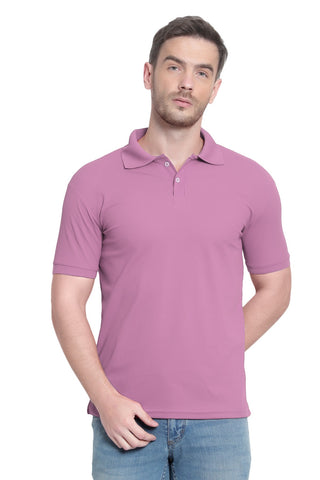 Gajari Solid Men Polo Neck T-Shirt for Office