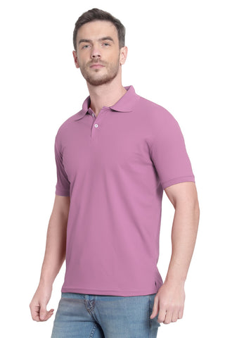 Gajari Solid Men Polo Neck T-Shirt for Office