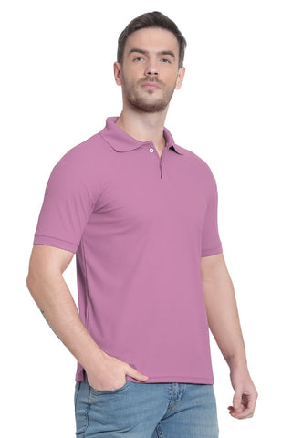 Gajari Solid Men Polo Neck T-Shirt for Office