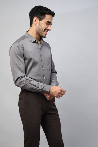 New arrival Cotton Satin Formal Shirt for men