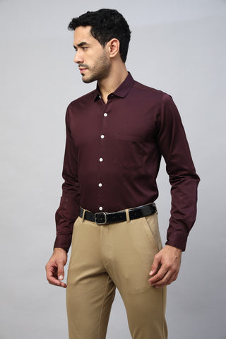 New arrival Cotton Satin Formal Shirt for men