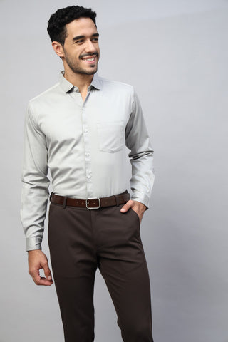 New arrival Cotton Satin Formal Shirt for men