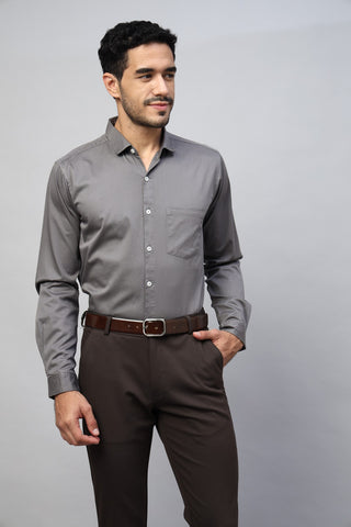 New arrival Cotton Satin Formal Shirt for men