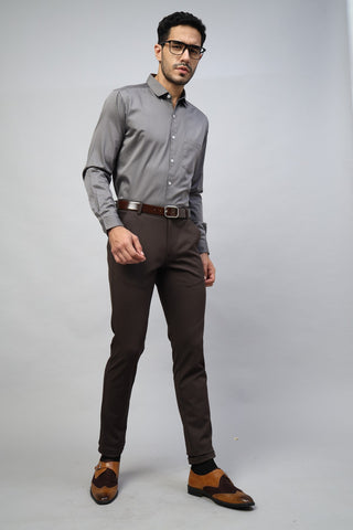 New arrival Cotton Satin Formal Shirt for men