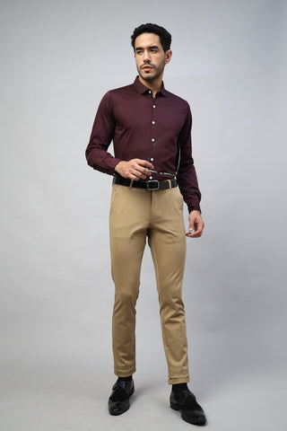 New arrival Cotton Satin Formal Shirt for men