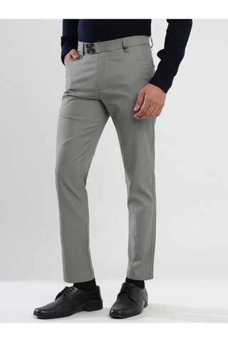 Elegant Men's Viscose Formal Trousers - Perfect for Professional Wear