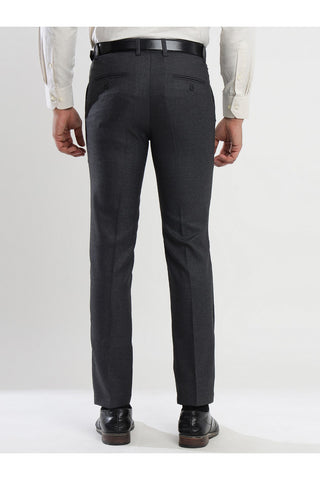 Elegant Men's Viscose Formal Trousers