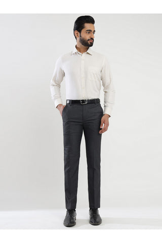 Elegant Men's Viscose Formal Trousers