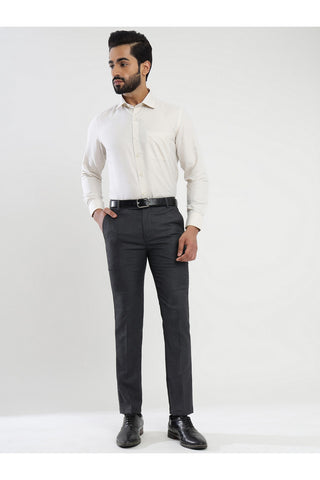 Elegant Men's Viscose Formal Trousers