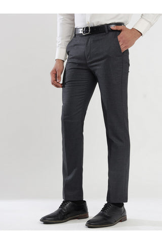 Elegant Men's Viscose Formal Trousers