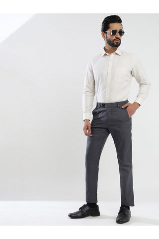 Elegant Men's Viscose Formal Trousers - Premium Comfort and Style