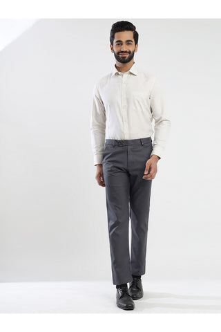 Elegant Men's Viscose Formal Trousers - Premium Comfort and Style