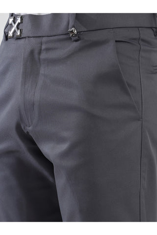 Elegant Men's Viscose Formal Trousers - Premium Comfort and Style