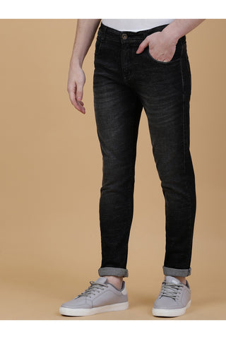 Men's Slim Fit Black Denim Jeans