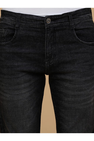 Men's Slim Fit Black Denim Jeans