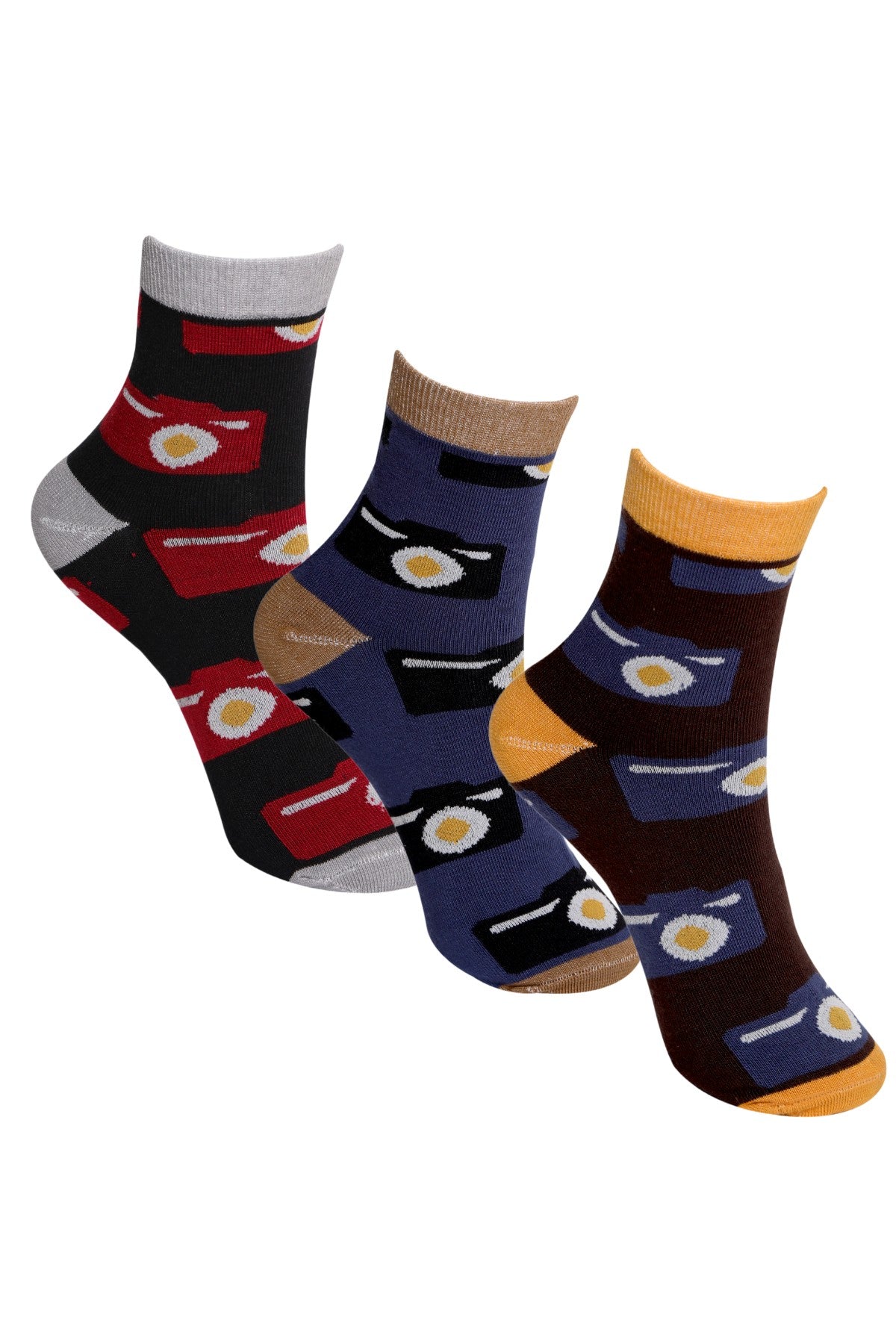 Men's and Women's  Ankle Length Socks ( Pack of 3 Pair )