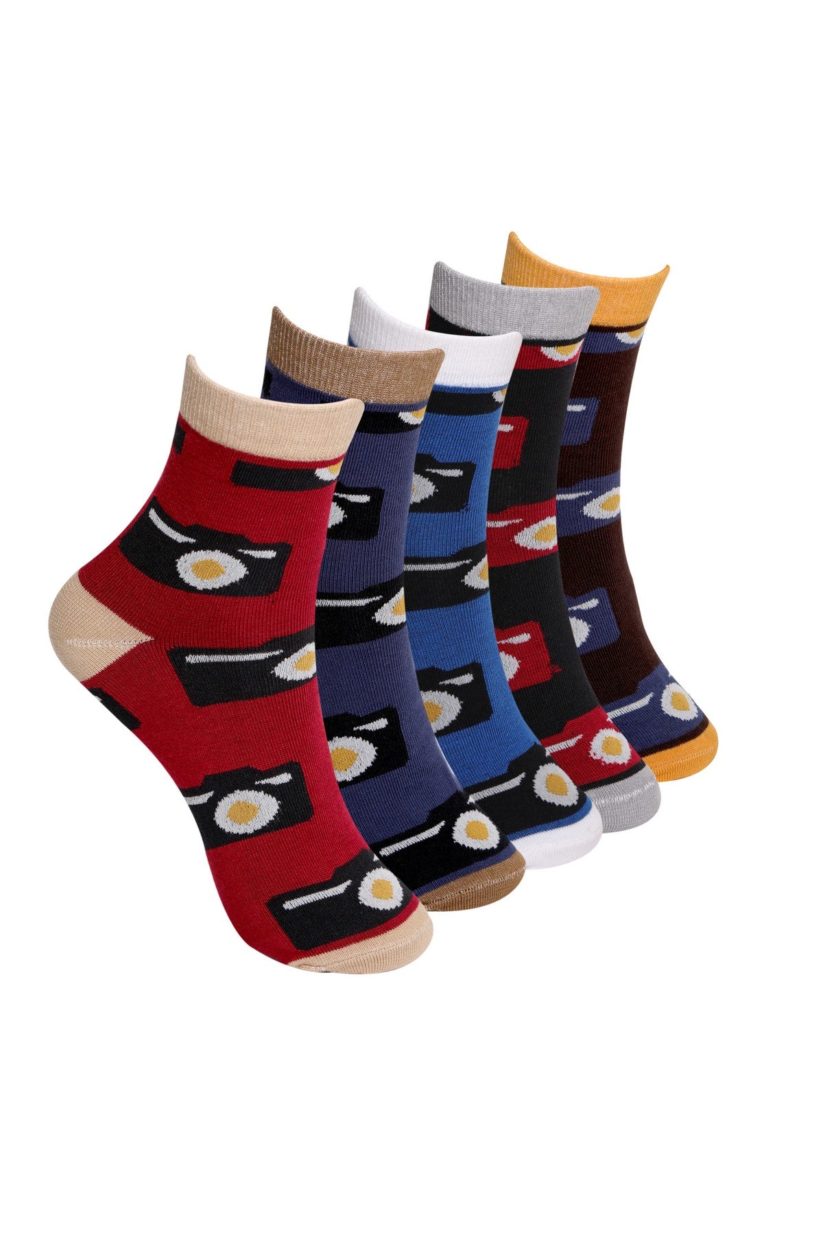 Men's and Women's  Ankle Length Socks ( Pack of 5 Pair )