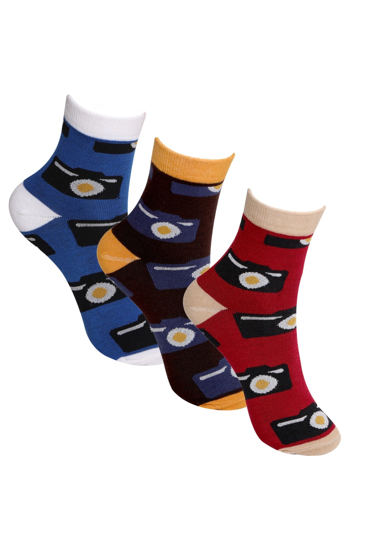 Men's and Women's  Ankle Length Socks ( Pack of 3 Pair )