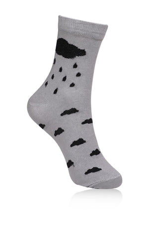 Men's and Women's self design Cotton Ankle Length Socks ( Pack of 5) 50