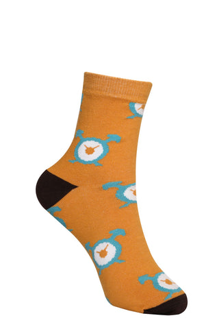 Men's and Women's Graphic Print  Cotton Ankle Length Socks ( Pack of 5 Pair )