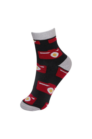 Men's and Women's  Ankle Length Socks ( Pack of 2 Pair )Sock It to Me Fun and Funky Designs for All Ages