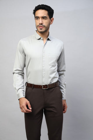 New arrival Cotton Satin Formal Shirt for men