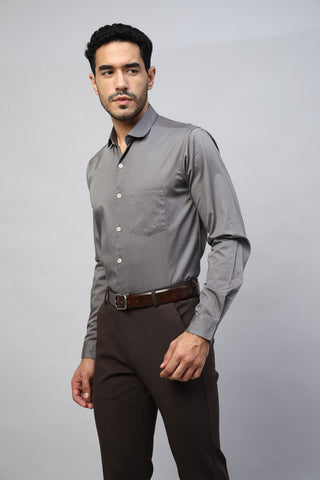 New arrival Cotton Satin Formal Shirt for men