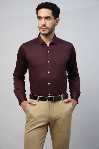 New arrival Cotton Satin Formal Shirt for men