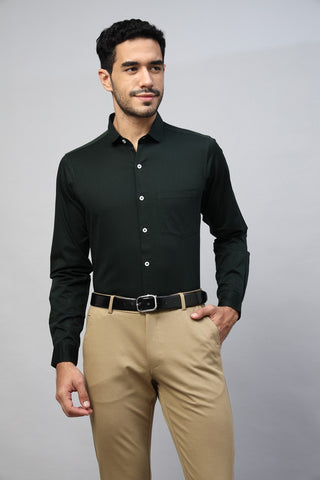 New arrival Cotton Satin Formal Shirt for men